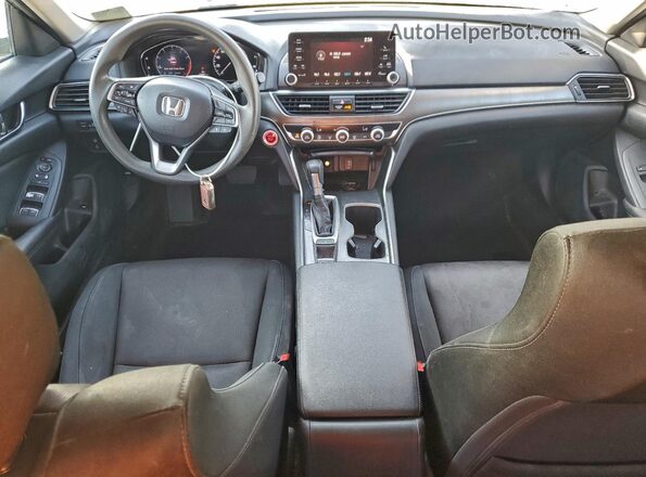 1HGCV1F18KA140851 2019 HONDA ACCORD Gray 