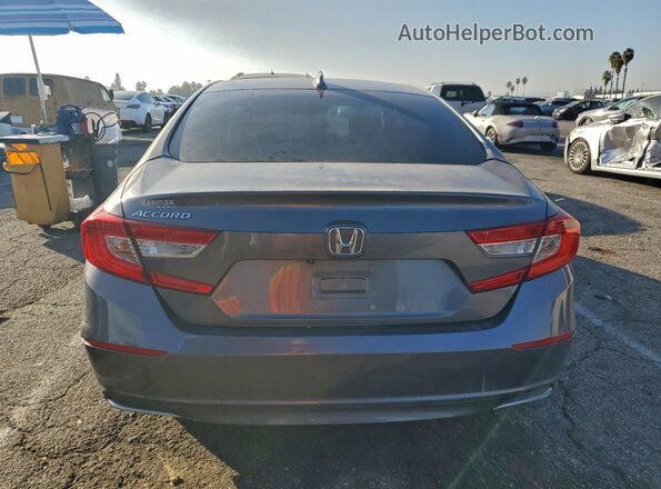 1HGCV1F18KA140851 2019 HONDA ACCORD Gray 
