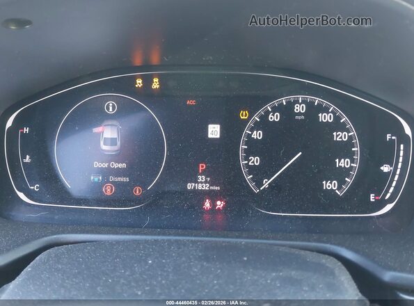 1HGCV1F19KA084502 2019 HONDA ACCORD Blue 