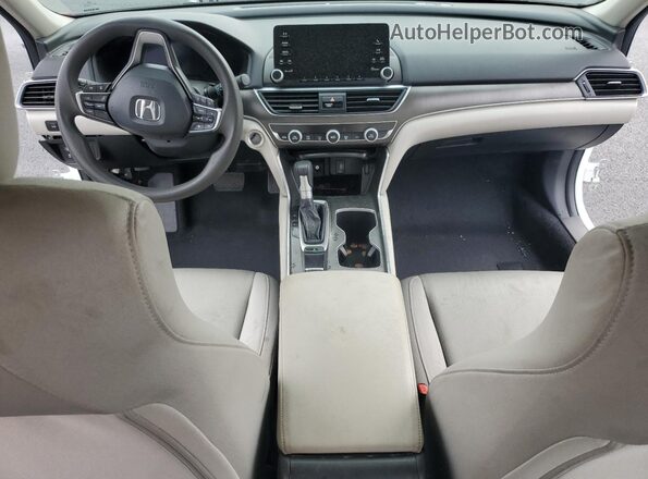 1HGCV1F19KA159926 2019 HONDA ACCORD White 
