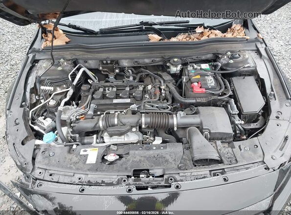 1HGCV1F30JA233315 2018 HONDA ACCORD Черный Вид сзади