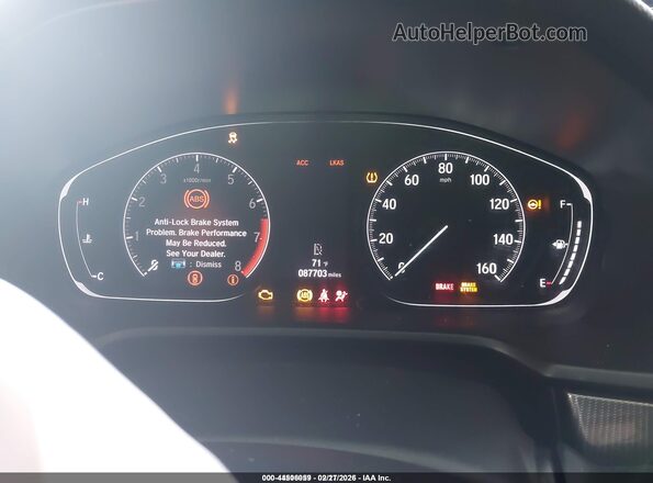 1HGCV1F30LA062990 2020 HONDA ACCORD Black Вид задніх сидінь