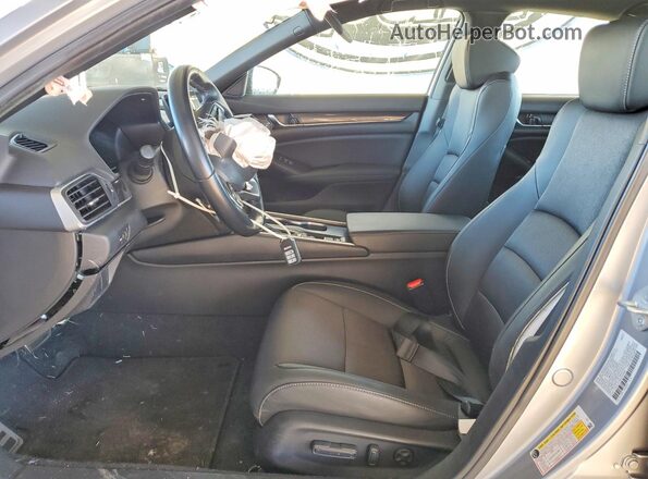 1HGCV1F30MA099586 2021 HONDA ACCORD Silver Front interior view