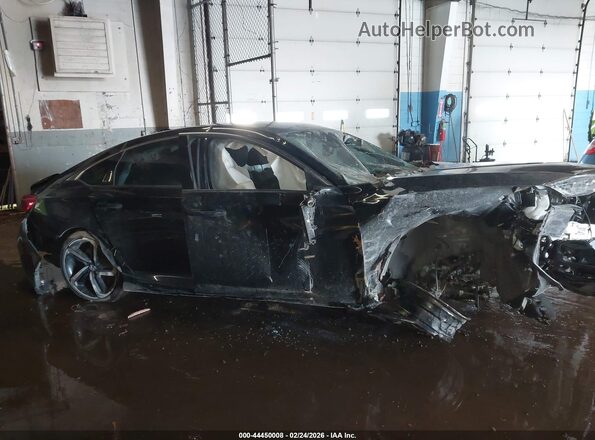 1HGCV1F30NA039227 2022 HONDA ACCORD Black ხელსაწყოთა პანელის ხედი