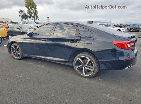 1HGCV1F34KA061050 2019 HONDA ACCORD Black 