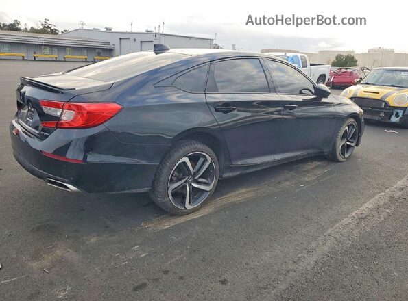 1HGCV1F34KA061050 2019 HONDA ACCORD Black 