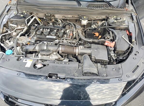 1HGCV1F34KA061050 2019 HONDA ACCORD Black 