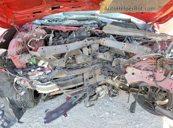 1HGCV1F34KA106133 2019 HONDA ACCORD Red Սալոնի հետևի տեսք