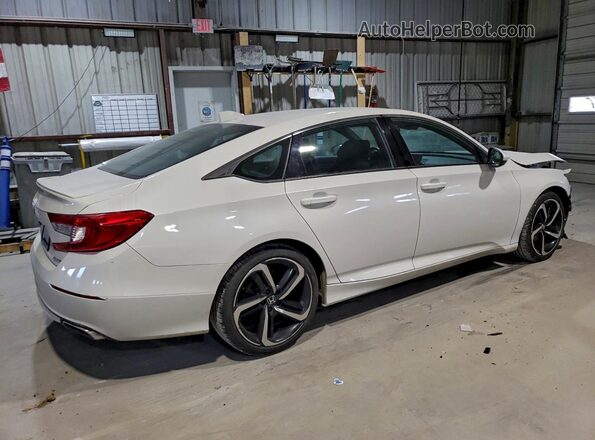 1HGCV1F35JA170602 2018 HONDA ACCORD White Trasero derecho