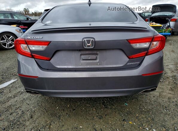 1HGCV1F35KA113317 2019 HONDA ACCORD Charcoal 