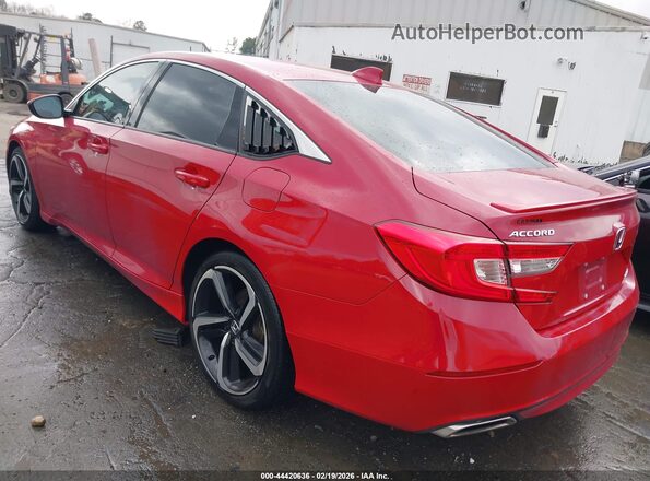 1HGCV1F37KA021027 2019 HONDA ACCORD Red 