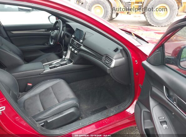 1HGCV1F37KA021027 2019 HONDA ACCORD Red 