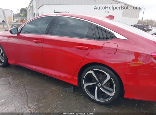 1HGCV1F37KA021027 2019 HONDA ACCORD Red 