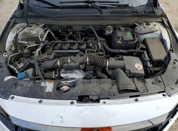 1HGCV1F37LA010465 2020 HONDA ACCORD White უკანა სალონის ხედი