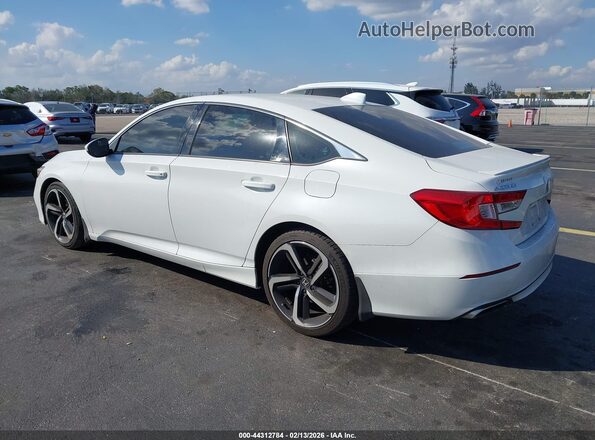 1HGCV1F38LA018252 2020 HONDA ACCORD White Задня ліва чверть