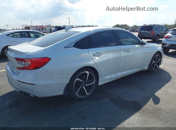 1HGCV1F38LA018252 2020 HONDA ACCORD White Задня права чверть