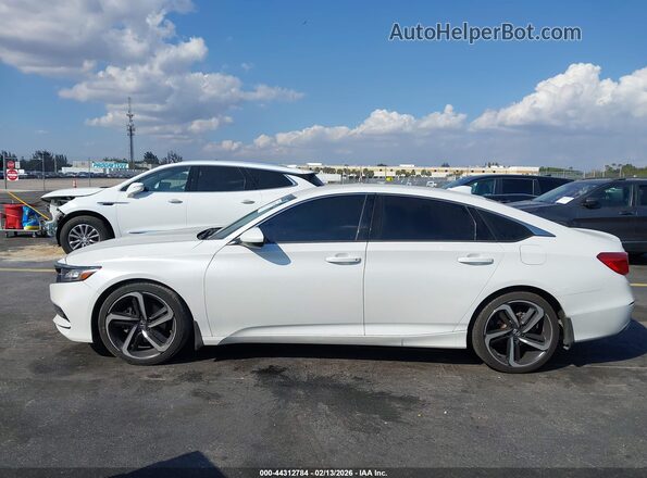 1HGCV1F38LA018252 2020 HONDA ACCORD White Панорамний вид салону 360°