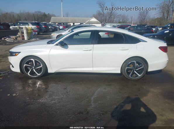 1HGCV1F39NA104026 2022 HONDA ACCORD White Front view