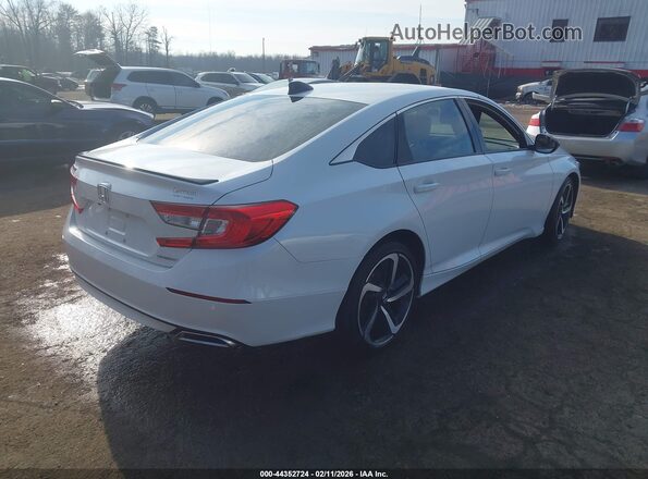 1HGCV1F39NA104026 2022 HONDA ACCORD White Rear right