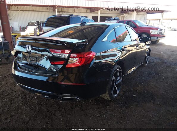 1HGCV1F3XJA199125 2018 HONDA ACCORD Black 