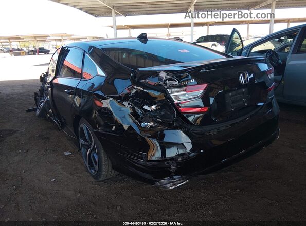 1HGCV1F3XJA199125 2018 HONDA ACCORD Black 