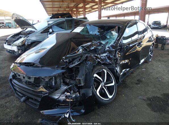1HGCV1F3XJA199125 2018 HONDA ACCORD Black 