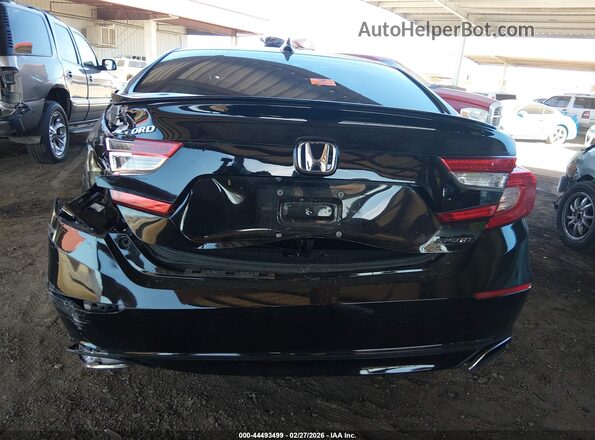 1HGCV1F3XJA199125 2018 HONDA ACCORD Black 