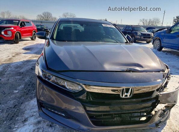 1HGCV1F3XKA125592 2019 HONDA ACCORD Charcoal 