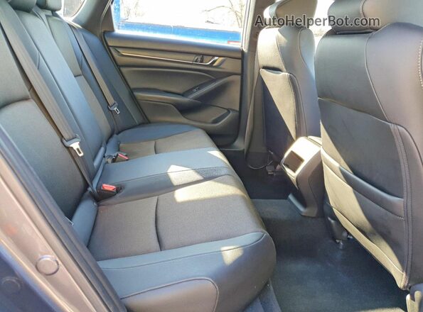 1HGCV1F3XKA125592 2019 HONDA ACCORD Charcoal 
