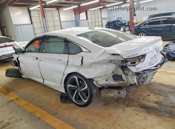 1HGCV1F3XKA151609 2019 HONDA ACCORD White 