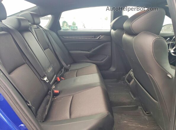 1HGCV1F3XNA060196 2022 HONDA ACCORD Синий Вид задних сидений