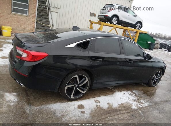1HGCV1F41MA117375 2021 HONDA ACCORD Black Vista interior trasera