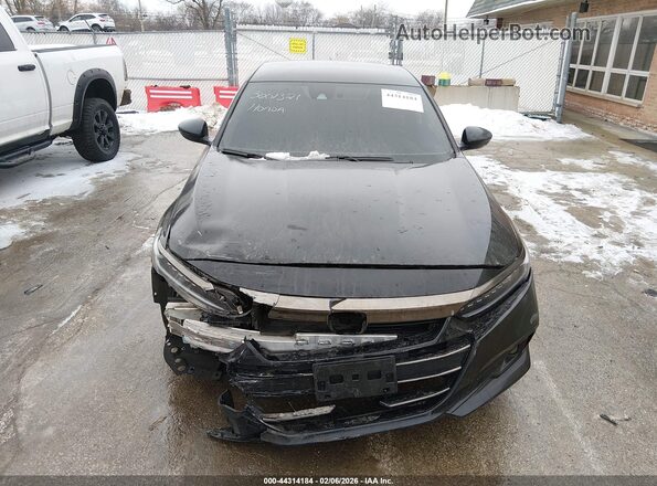 1HGCV1F41MA117375 2021 HONDA ACCORD Black Vista del cuadro de instrumentos