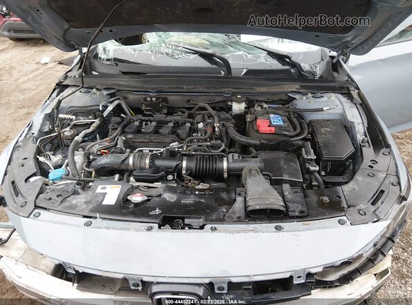 1HGCV1F47MA123178 2021 HONDA ACCORD Синий Вид сзади