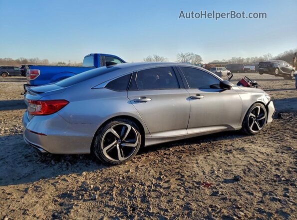 1HGCV1F48NA035922 2022 HONDA ACCORD Silver Задня права чверть