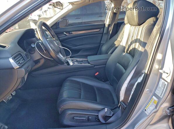 1HGCV1F48NA035922 2022 HONDA ACCORD Silver Вид салону спереду