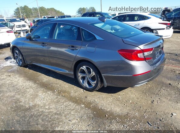 1HGCV1F59KA087869 2019 HONDA ACCORD Серый Задняя левая четверть