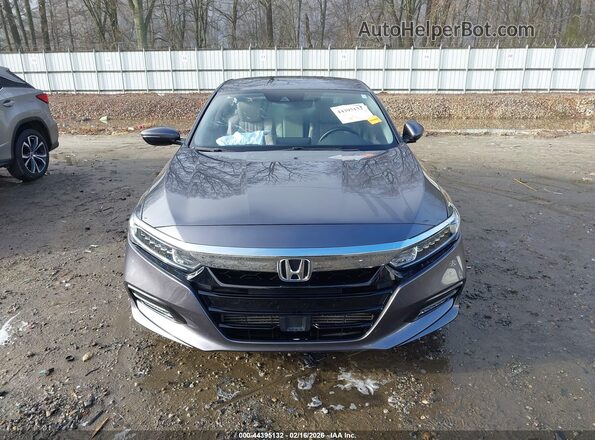 1HGCV1F59KA087869 2019 HONDA ACCORD Серый Вид щитка приборов