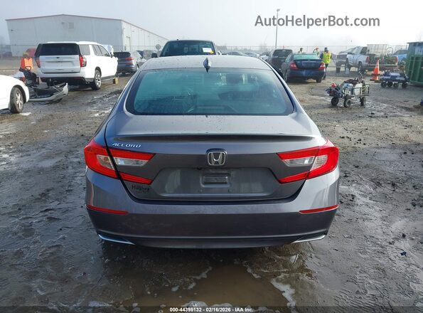 1HGCV1F59KA087869 2019 HONDA ACCORD Серый 