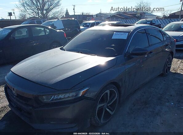 1HGCV2F33KA005400 2019 HONDA ACCORD Gray 
