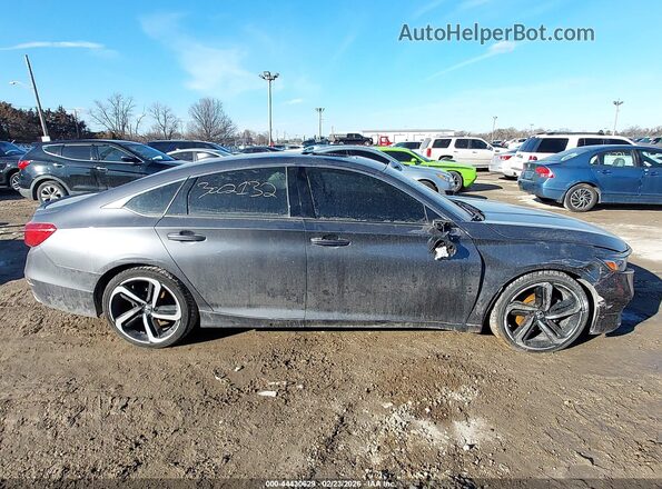 1HGCV2F33KA005400 2019 HONDA ACCORD Gray 