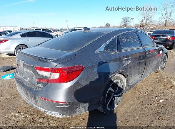 1HGCV2F33KA005400 2019 HONDA ACCORD Gray 