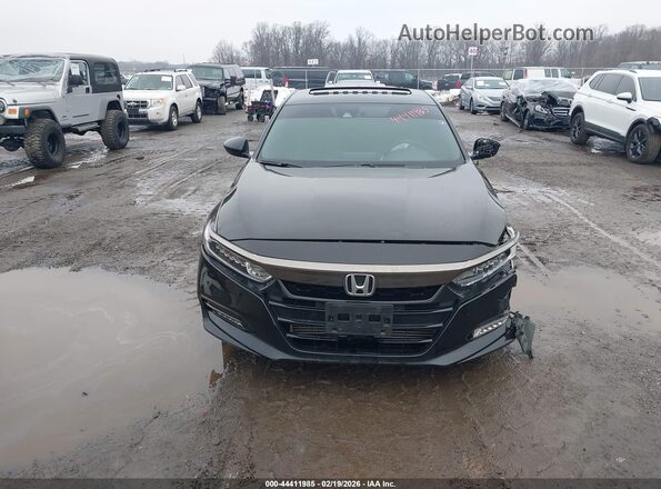 1HGCV2F36KA020506 2019 HONDA ACCORD Black 