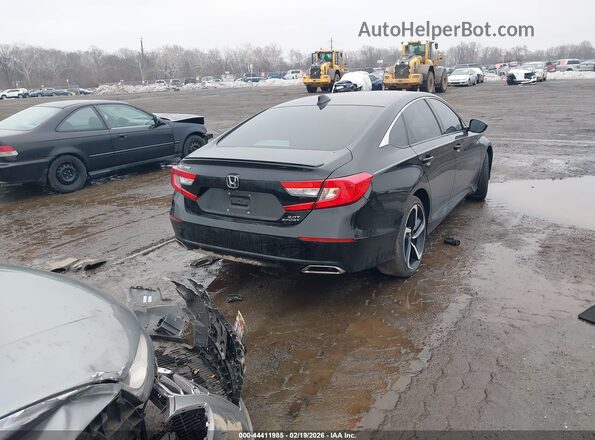 1HGCV2F36KA020506 2019 HONDA ACCORD Black 