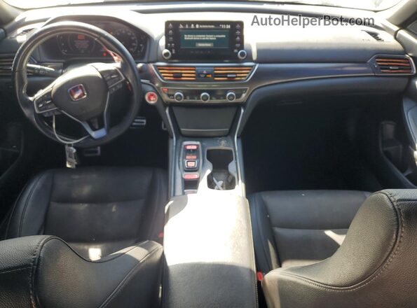 1HGCV2F3XKA008844 2019 HONDA ACCORD Gray 