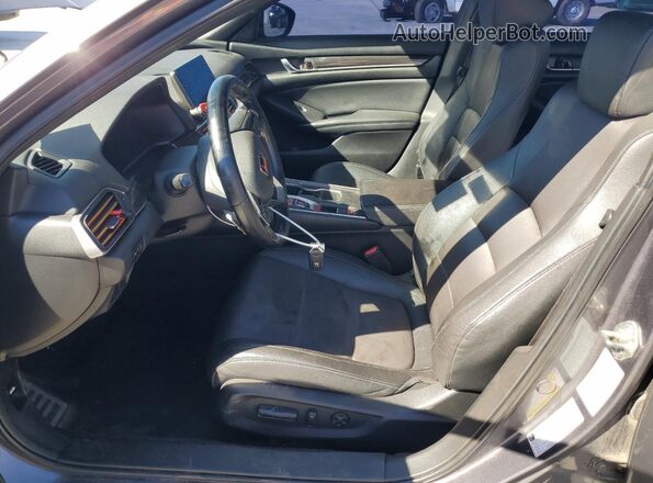 1HGCV2F3XKA008844 2019 HONDA ACCORD Gray 