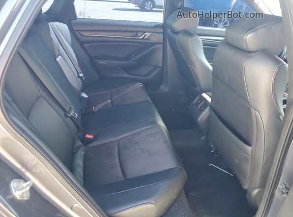 1HGCV2F3XKA008844 2019 HONDA ACCORD Gray 