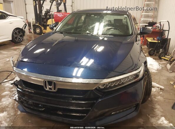 1HGCV2F92LA011680 2020 HONDA ACCORD Blue ხელსაწყოთა პანელის ხედი