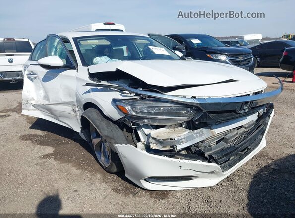 1HGCV2F96LA014436 2020 HONDA ACCORD Белый Вид спереди