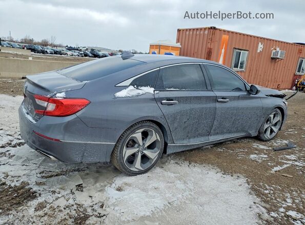 1HGCV2F99JA051204 2018 HONDA ACCORD Charcoal Задня права чверть